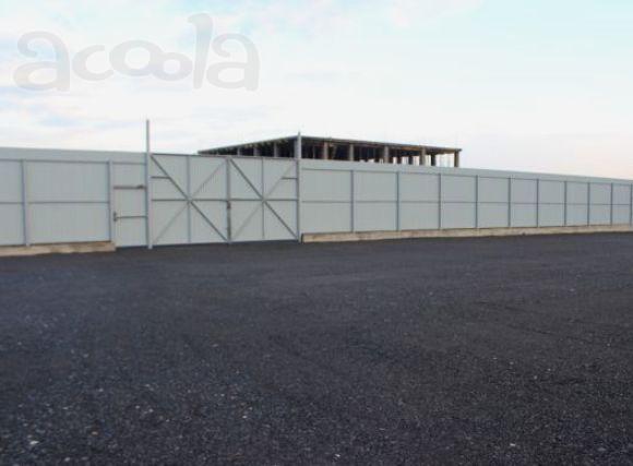 600м2 в аренду. Открытая площадка под складирование.