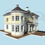 3-этажный коттедж 400 м² (ж/б панели) на участке 24 сот., Гатчинское шоссе, 23 км
