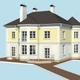 3-этажный коттедж 400 м² (ж/б панели) на участке 24 сот., Гатчинское шоссе, 23 км