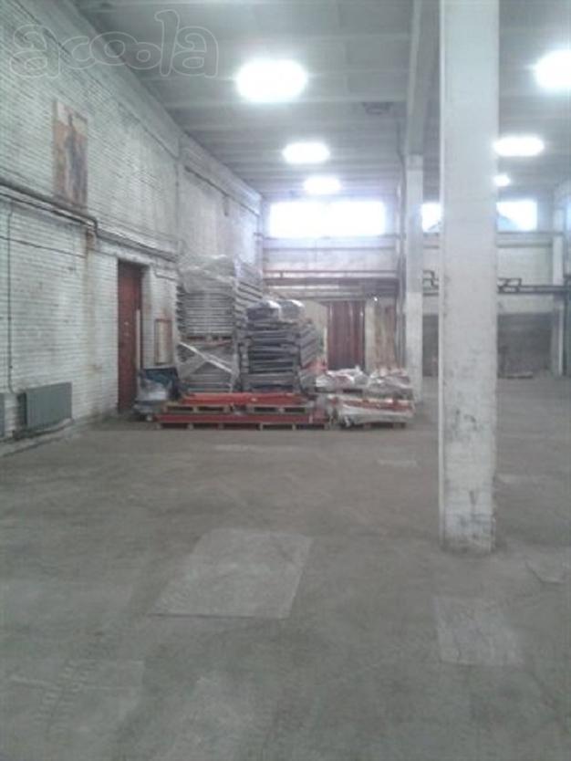 Аренда отапливаемого склада с пандусом в Московском районе 2160кв. м