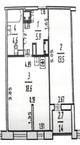 Продам  1 к.кв. (2-ЕВРО) 42,6 кв.м. с видом на Неву